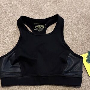 Bass Propel Black Sports Bra- size small. NWT